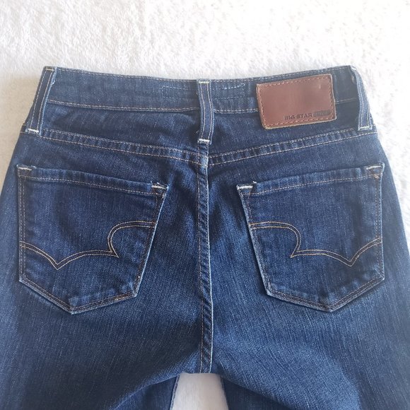 COPY - BIG STAR 1974 Avalon High Rise Skinny Dark Wash Womens Jeans SZ 25 x L28… - Picture 8 of 15